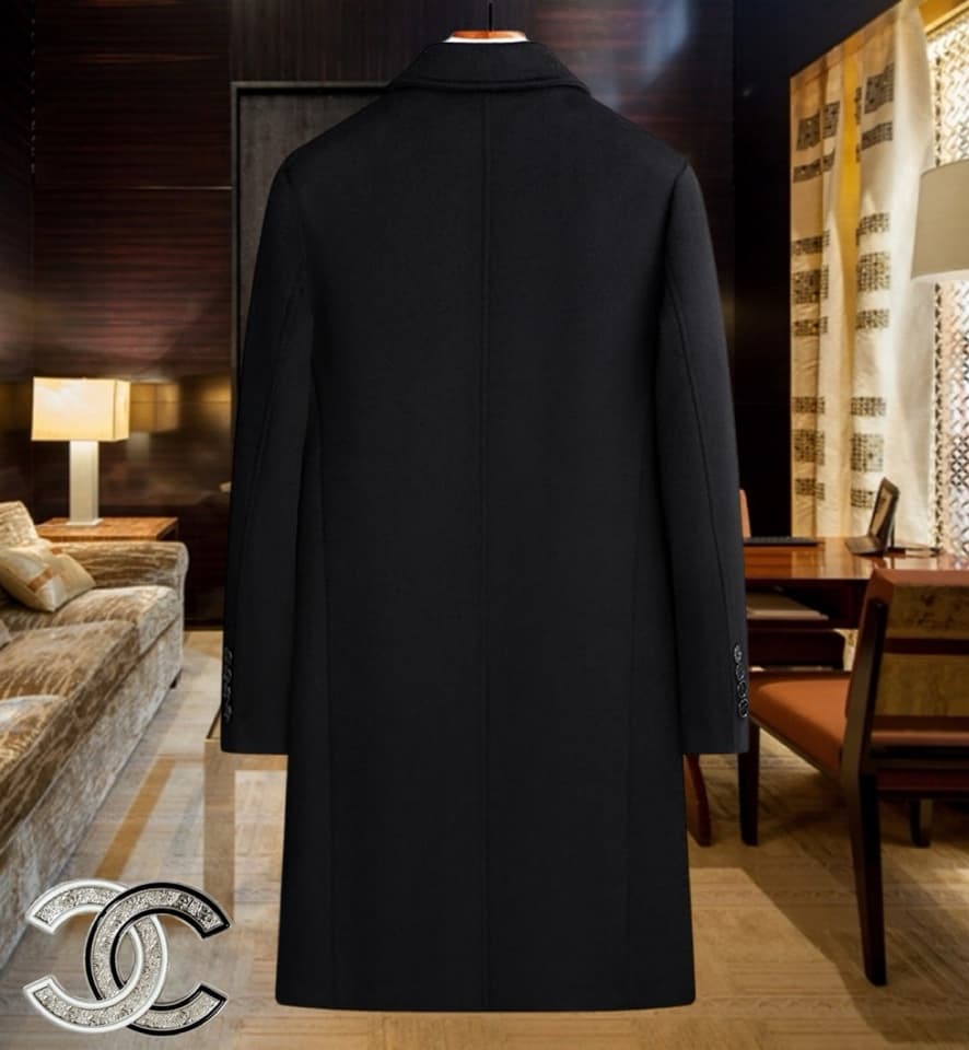 C17975 Highly recommended by the store! The top-selling product! 🔥 [Chanel] Real wool coat ⚡ A high-end wool coat for men from a famous brand ⚡ Top-quality European craftsmanship – original items 🐂 The goods are stored in the warehouse 🍀 World-class men’s — image 4