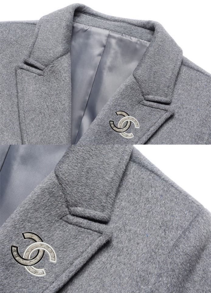C17975 Highly recommended by the store! The top-selling product! 🔥 [Chanel] Real wool coat ⚡ A high-end wool coat for men from a famous brand ⚡ Top-quality European craftsmanship – original items 🐂 The goods are stored in the warehouse 🍀 World-class men’s — image 5