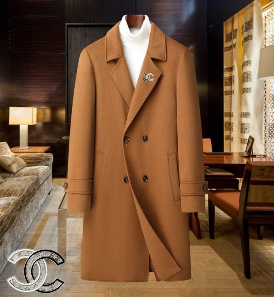 C17973 Recommended by the store! Top-selling item! 🔥 [Chanel] Real wool coat ⚡️ A high-end wool coat for men from a famous brand ⚡️ Superior European craftsmanship – original items 🐂 The product is stored in the warehouse 🍀 World-class men’s clothing: sim — image 3