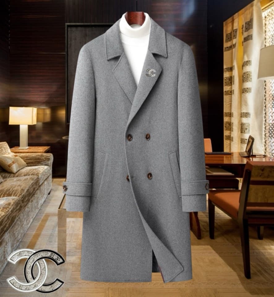 C17973 Recommended by the store! Top-selling item! 🔥 [Chanel] Real wool coat ⚡️ A high-end wool coat for men from a famous brand ⚡️ Superior European craftsmanship – original items 🐂 The product is stored in the warehouse 🍀 World-class men’s clothing: sim — image 4