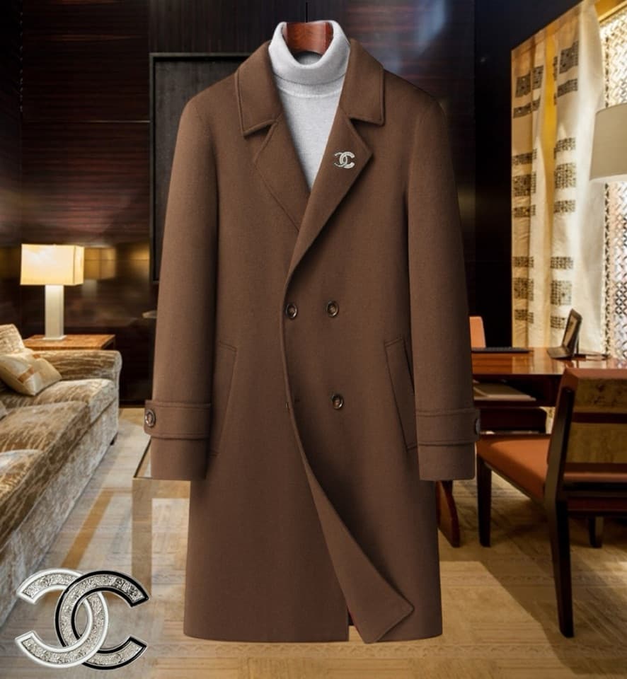 C17973 Recommended by the store! Top-selling item! 🔥 [Chanel] Real wool coat ⚡️ A high-end wool coat for men from a famous brand ⚡️ Superior European craftsmanship – original items 🐂 The product is stored in the warehouse 🍀 World-class men’s clothing: sim — image 2