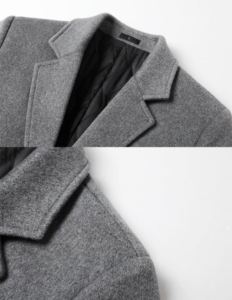 C17970 Recommended by the store! Best-selling product! 🔥 [Chanel] Real cashmere coat ⚡️ High-end cashmere coat for men from a top brand ⚡️ Premium European craftsmanship – original items 🐂 The products are stored in the warehouse 🍀 Top-quality men’s cloth — image 6