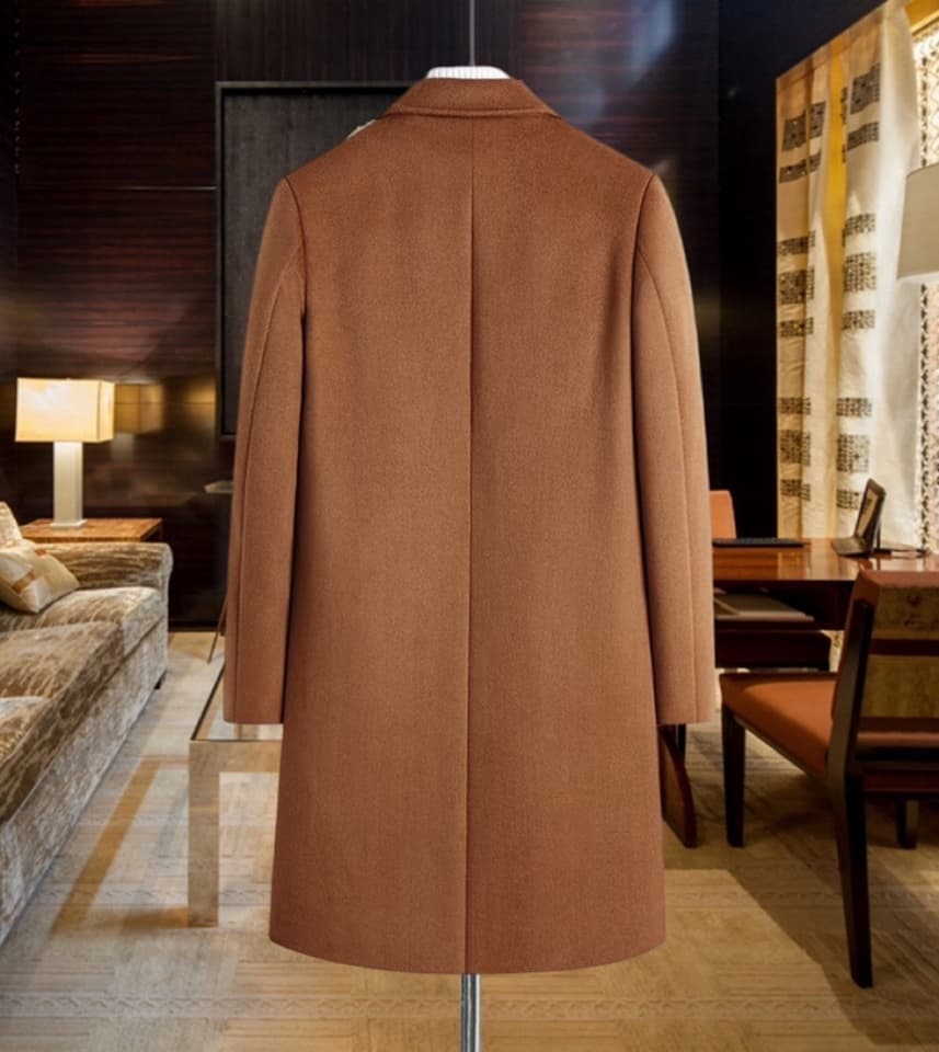 C17970 Recommended by the store! Best-selling product! 🔥 [Chanel] Real cashmere coat ⚡️ High-end cashmere coat for men from a top brand ⚡️ Premium European craftsmanship – original items 🐂 The products are stored in the warehouse 🍀 Top-quality men’s cloth — image 5