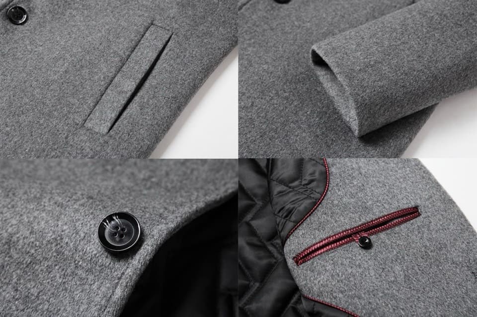 C17970 Recommended by the store! Best-selling product! 🔥 [Chanel] Real cashmere coat ⚡️ High-end cashmere coat for men from a top brand ⚡️ Premium European craftsmanship – original items 🐂 The products are stored in the warehouse 🍀 Top-quality men’s cloth — image 7