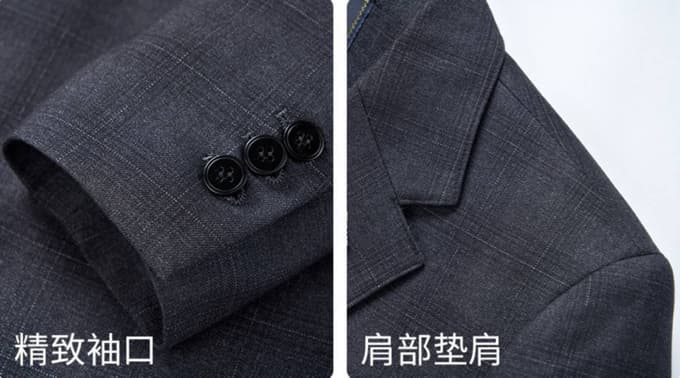 C17966 The preferred choice for business occasions! Essential formal attire for business negotiations and interviews! Wedding dresses! Highly recommended by stores! Top-selling products! 🔥 [Burreey] High-end suit sets from the original collection, identic — image 7