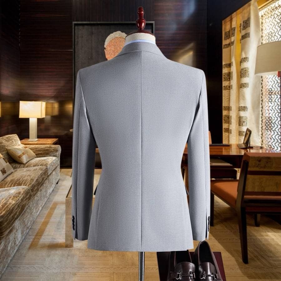 C17964 Ideal for business use! Essential formal attire for business meetings and interviews! Wedding dresses! Recommended by stores! Top-selling products! 🔥 [Burreey] High-end suit sets from the original collection, identical to those on the official webs — image 8