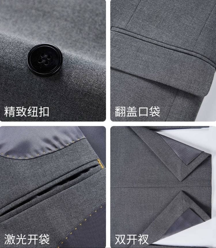 C17963 The preferred choice for business occasions! Essential formal attire for business negotiations and interviews! Wedding dresses! Recommended by stores! Top-selling products! 🔥 [Burreey] High-end suit sets from the original collection, identical to t — image 8