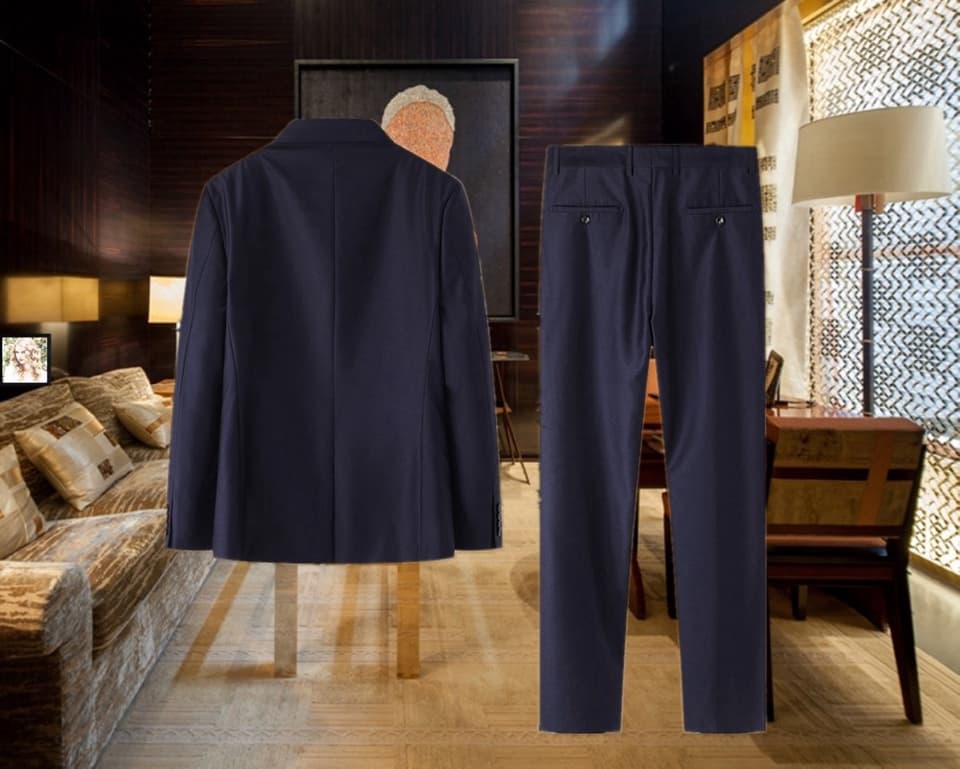 C17962 The preferred choice for business occasions! Essential formal attire for business negotiations and interviews! Wedding dresses! Recommended by stores! Top-selling products! 🔥 [Louis Vuitton] High-end suit sets from the original collection, identica — image 2