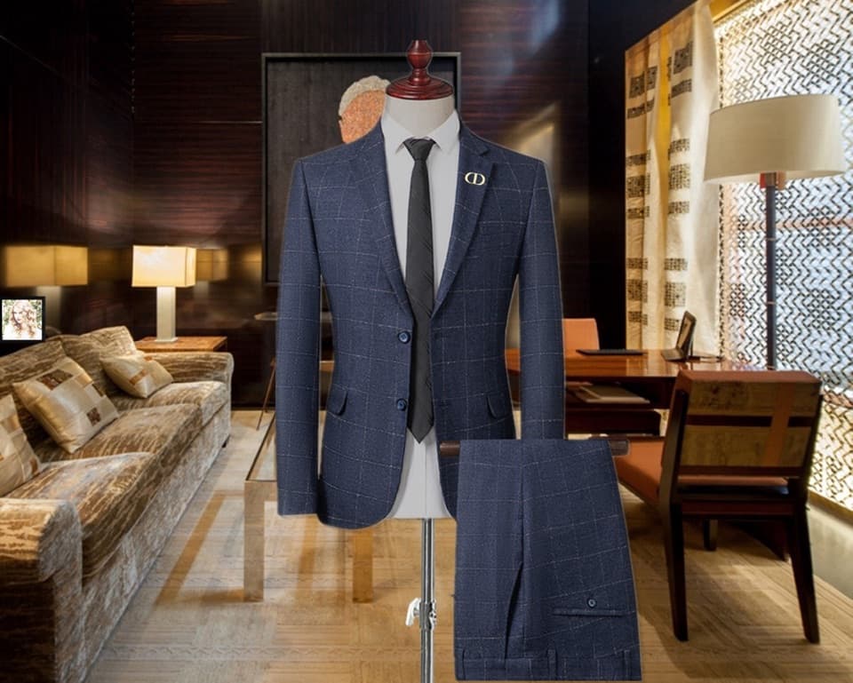 C17961 Highly recommended by the store! The main product to promote! 🔥 [Dior] High-end suit sets from original collections. Exactly the same as those on the official website. A complete set of suits, latest models for events and shows. The highest quality — image 1