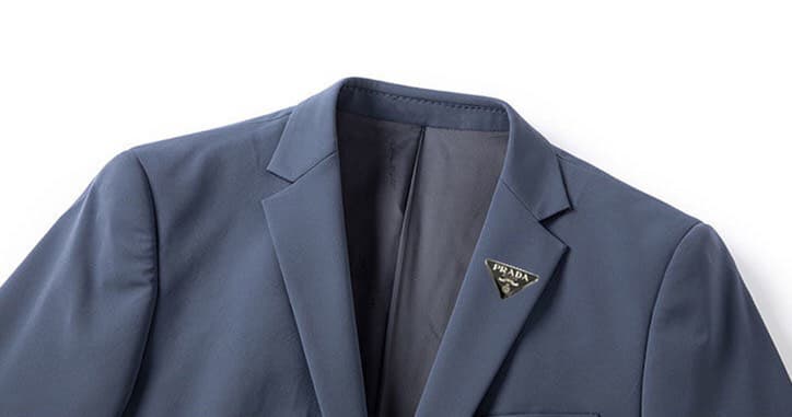 C17959 The perfect choice for business occasions! Essential formal attire for negotiations and interviews! Highly recommended by store staff! A must-have item! 🔥 [Prada] High-end suit sets, identical to those on the official website. A complete set of sui — image 3