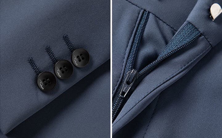 C17959 The perfect choice for business occasions! Essential formal attire for negotiations and interviews! Highly recommended by store staff! A must-have item! 🔥 [Prada] High-end suit sets, identical to those on the official website. A complete set of sui — image 7