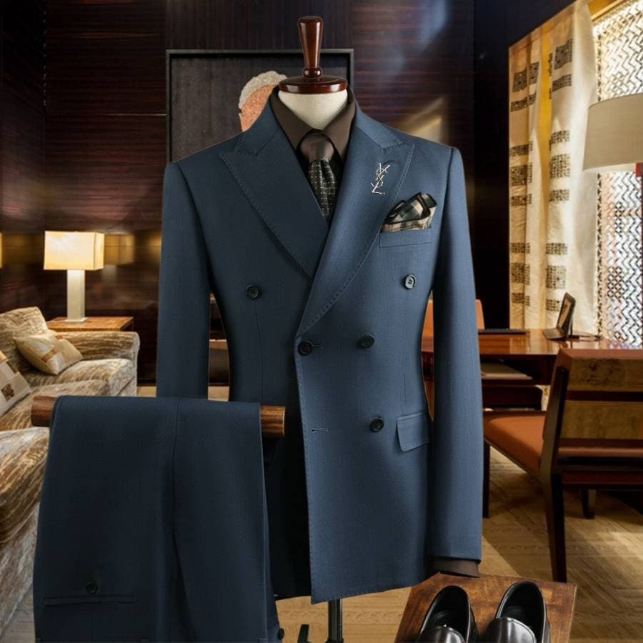 C17956 The preferred choice for business occasions! Essential formal attire for business negotiations and interviews! Wedding dresses! Highly recommended by stores! Top-selling products! 🔥 [YSL] High-end suit sets from the original collection, identical t — image 1