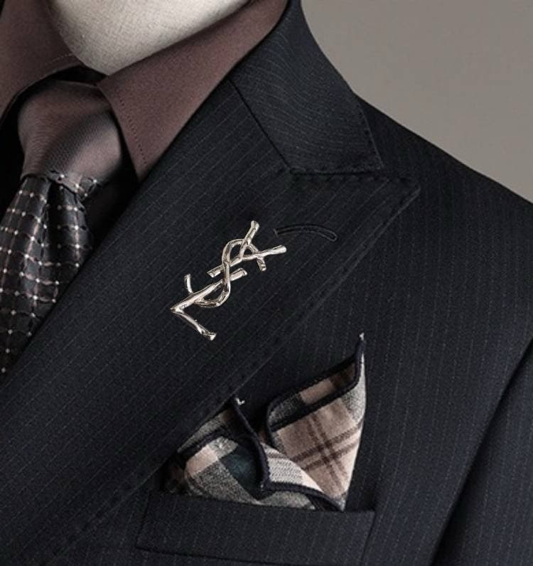 C17952 The preferred choice for business occasions! Essential formal attire for business negotiations and interviews! Wedding dresses! Highly recommended by stores! Top-selling products! 🔥 [Saint Laurent YSL] High-end suit sets, identical to those on the  — image 5