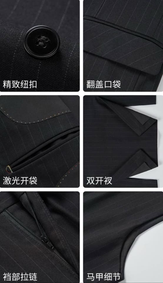 C17949 The preferred choice for business occasions! Essential formal attire for business negotiations and interviews! Wedding dresses! Highly recommended by stores! Best-selling items! 🔥 [Saint Laurent YSL] High-end suit sets, identical to those on the of — image 7