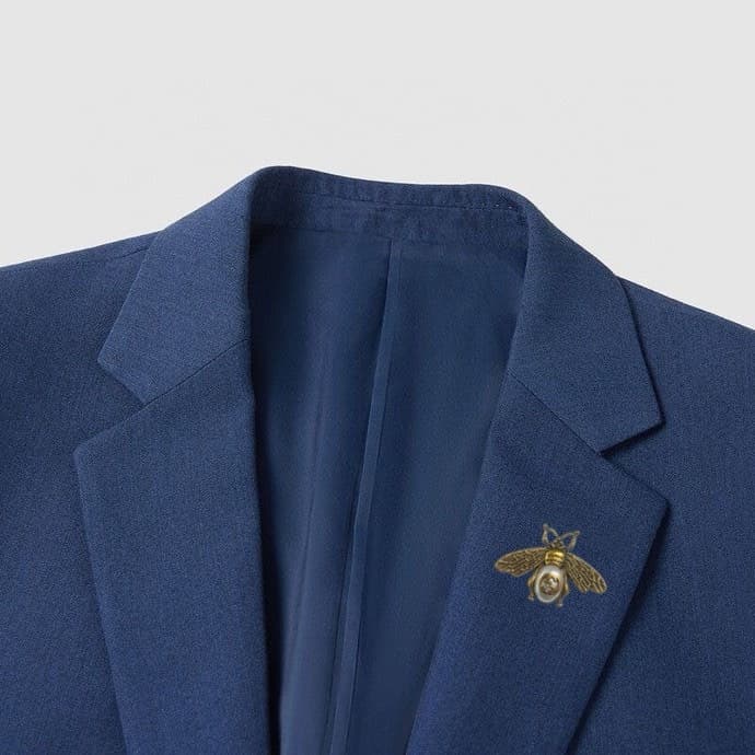 C17947 180 – perfect for wearing! The top choice for business occasions! Essential formal attire for business negotiations and interviews! Ideal for wedding dresses! Highly recommended by stores! A must-have product! [GUCCI] Original high-end suit sets fr — image 3