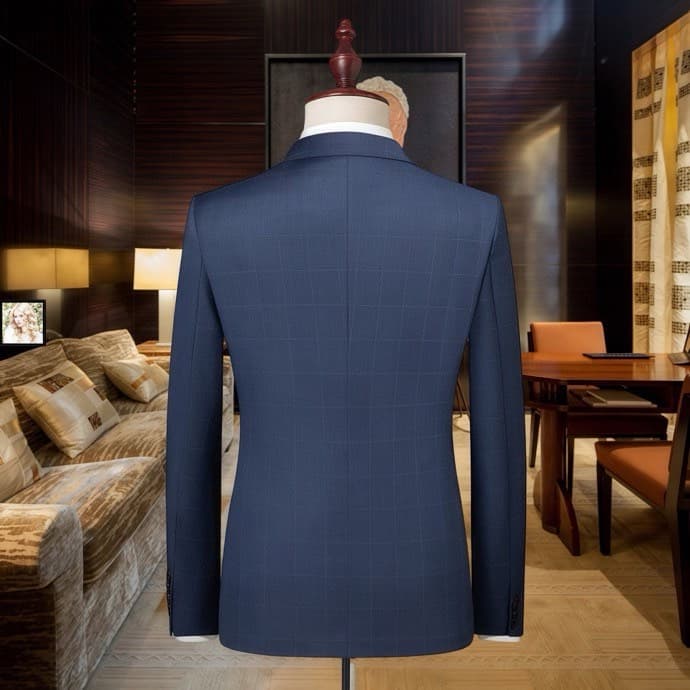 C17942 Wool fabric 210 – suitable for wearing. Highly recommended by the store’s sales staff! A must-have item! 🔥 [GUCCI] Original high-end suit set from the official website. Two-piece suit, new model from fashion shows. The best version in the market; c — image 1