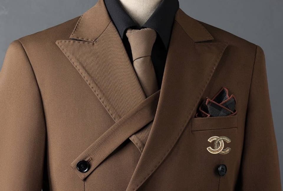 C17940 Ideal for business use! Essential formal attire for business negotiations and interviews! Wedding dresses! Recommended by stores! Top-selling products! 🔥 [Chanel CHANEL] High-end suit sets, identical to those on the official website. Three-piece su — image 6