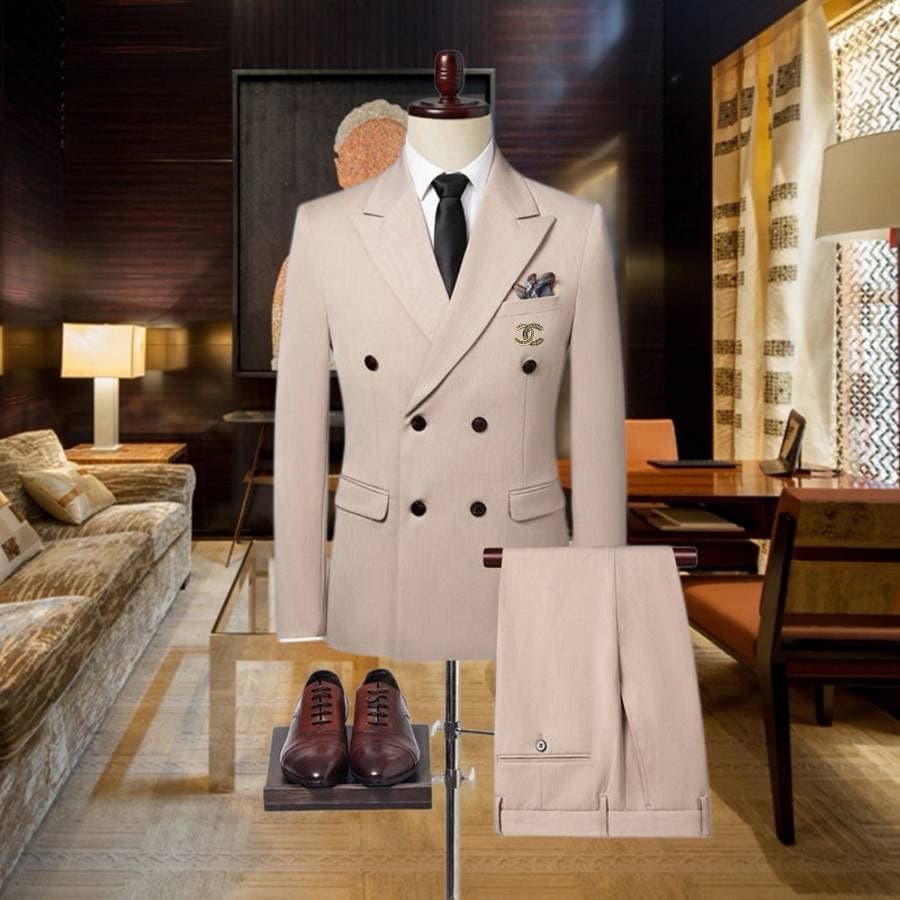 C17939 The perfect choice for business occasions! Essential formal attire for business negotiations and interviews! Wedding dresses! Recommended by stores! Top-selling products! 🔥 [Chanel] Original high-end suit sets – identical to those on the official w — image 1
