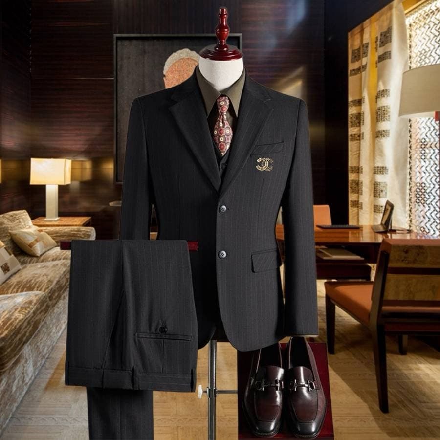 C17937 The perfect choice for business occasions! Essential formal attire for business negotiations and interviews! Wedding dresses! Highly recommended by stores! Top-selling products! 🔥 [Chanel] Original high-end suit sets – identical to those on the off — image 2