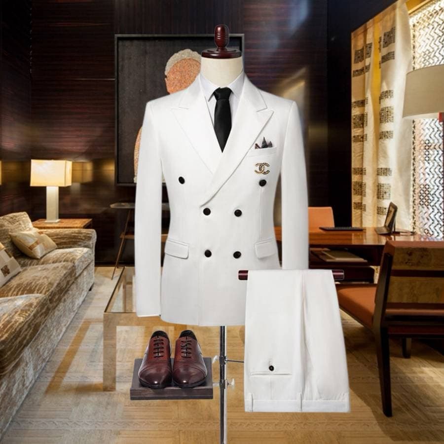 C17934 Ideal for business use! Essential formal attire for business negotiations and interviews! Wedding dresses! Highly recommended by stores! Top-selling products! 🔥 [Chanel] High-end suit sets from the original collections, identical to those on the of — image 1