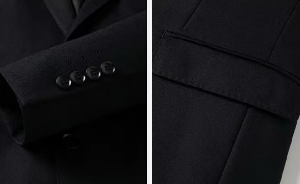 C17933 Top-quality wool fabric. Composition: 88% wool, 5% spandex, 7% silk. Highly recommended by the store! The main product to be promoted! 🔥 [Prada PRADA] Original high-end suit set, identical to the items on the official website. A set of two suits, l — image 6