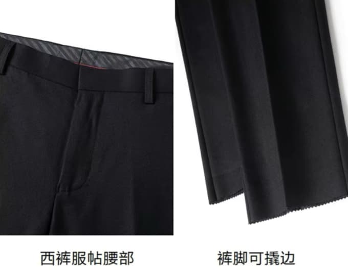C17933 Top-quality wool fabric. Composition: 88% wool, 5% spandex, 7% silk. Highly recommended by the store! The main product to be promoted! 🔥 [Prada PRADA] Original high-end suit set, identical to the items on the official website. A set of two suits, l — image 8