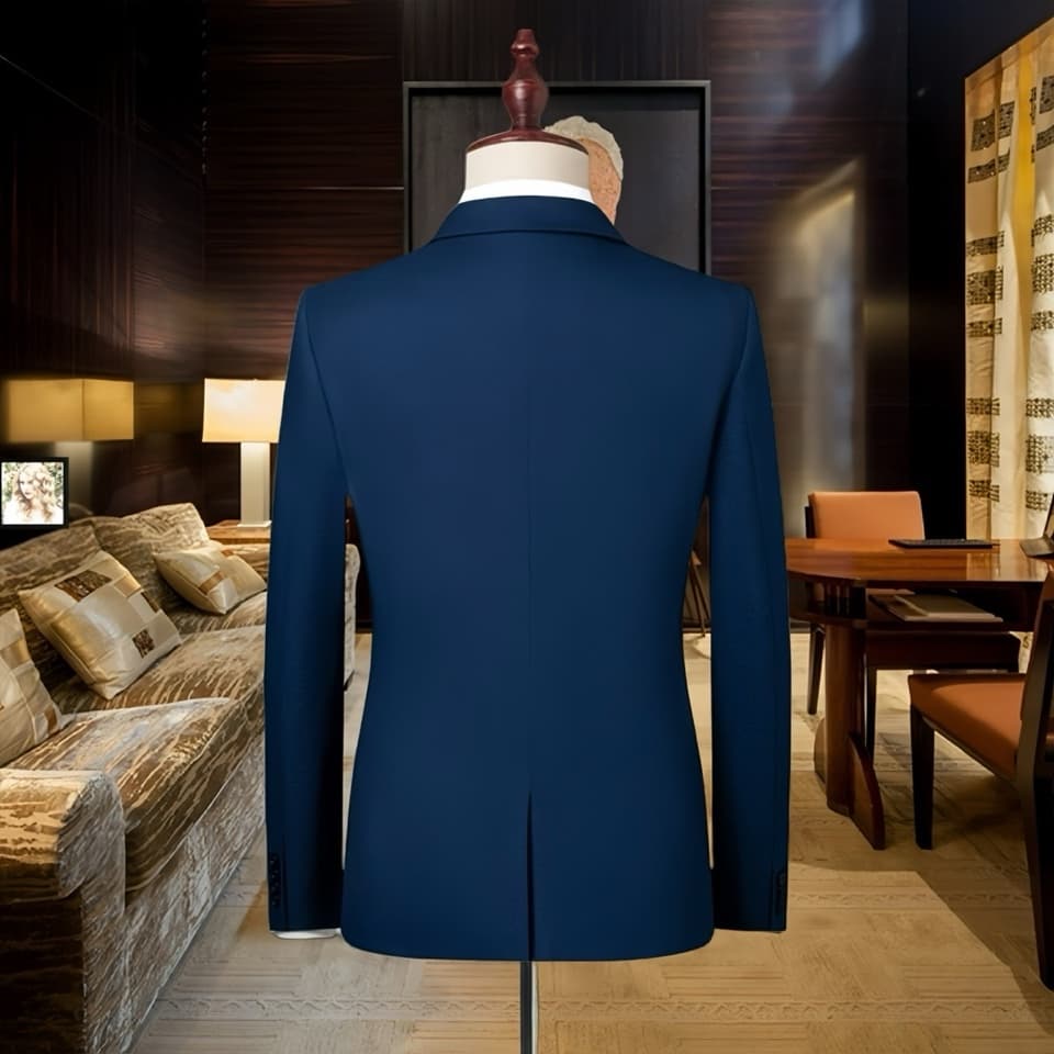 C17926 🔥 Ideal for business use! Essential formal attire for business meetings and interviews! Wedding dresses! Highly recommended by stores! Best-selling products! 【PRADA】High-end suit sets, identical to those on the official website. Two-piece suits, ne — image 2