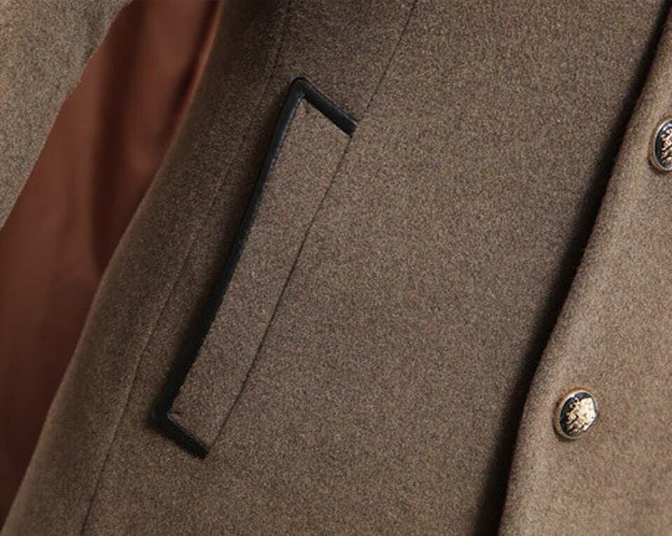 C17911 Recommended by the store! Top-selling product! 🔥 [GUCCI] Real cashmere coat ⚡️ A high-end wool coat for men from a prestigious brand ⚡️ Exquisite European craftsmanship – original items 🐂 The products are stored in the warehouse 🍀 Top-quality men’s — image 8