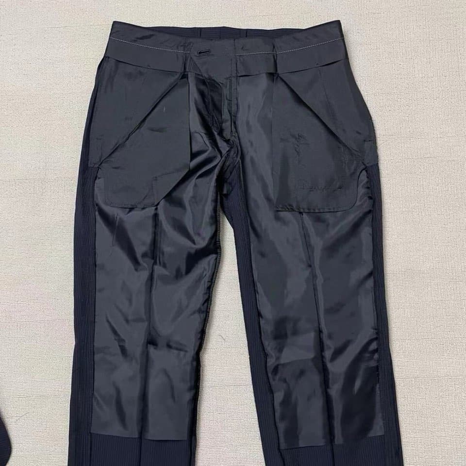 C17907 Spring/Summer lightweight 100% wool fabric – highly recommended by store staff! A must-have item! 🔥 [Hermès GUCCI] original high-end suit set, identical to the official product. A complete suit set, new model for fashion shows. The most advanced ve — image 7