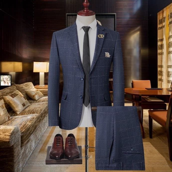 C17903 Highly recommended by the store! The main product to promote! 🔥 [Dior] Original high-end suit set – identical to the ones on the official website. A new model for fashion shows. The highest quality version available in the market; created by world- — image 1