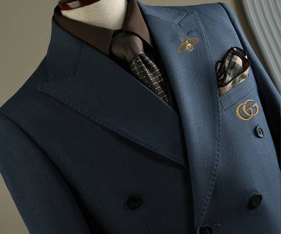 C17900 The perfect choice for business occasions! Essential formal attire for business negotiations and interviews! Wedding dresses! Highly recommended by stores! Top-selling products! 🔥 GUCCI】Original high-end suit sets – identical to those on the offici — image 5