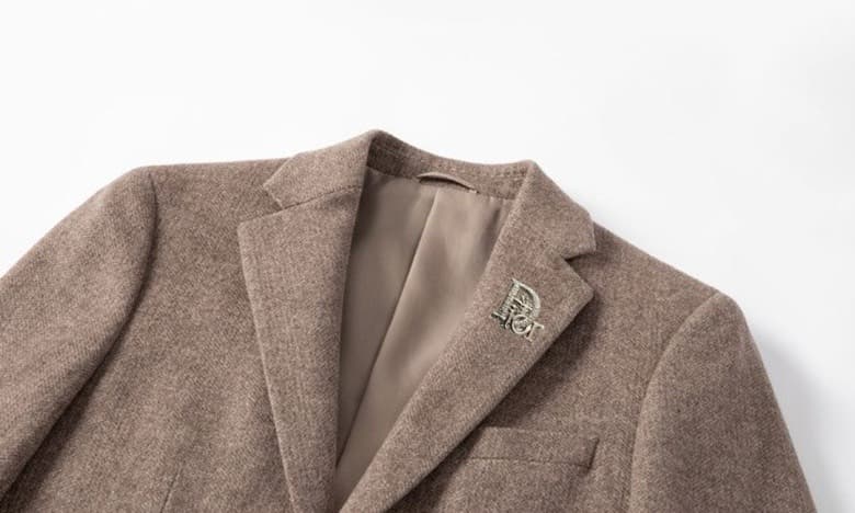 C17892 High-end product 100% wool fabric 【DIRO】100% wool fabric. New autumn/winter suits made of comfortable wool fabric! These casual or tailored suits are a high-class fashion item that truly highlights one’s style. They are imported wool fabrics with g — image 2