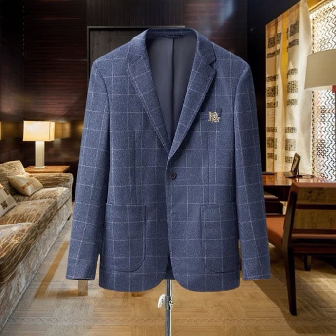 C17891 High-end product 100% wool fabric 【DIRO】100% wool fabric. New autumn/winter suits made of comfortable wool fabric! A stylish casual/one-piece suit that highlights one’s elegance. This high-quality wool fabric is both attractive and versatile. A one — image 1