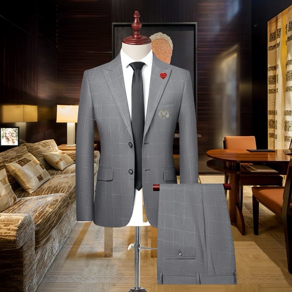 C17888 50% wool fabric. 210 – suitable for wearing. Highly recommended by the store’s staff! A must-have item! 🔥 [LV Louis Vuitton] original high-end suit set – identical to what is available on the official website. A new model from a fashion show. The h — image 2