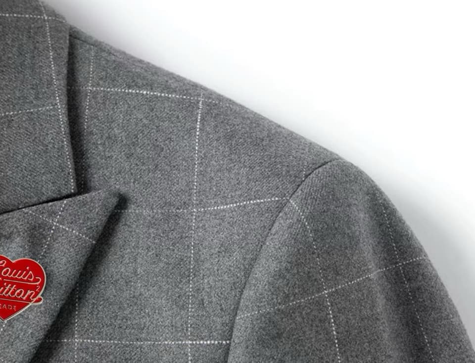 C17888 50% wool fabric. 210 – suitable for wearing. Highly recommended by the store’s staff! A must-have item! 🔥 [LV Louis Vuitton] original high-end suit set – identical to what is available on the official website. A new model from a fashion show. The h — image 4
