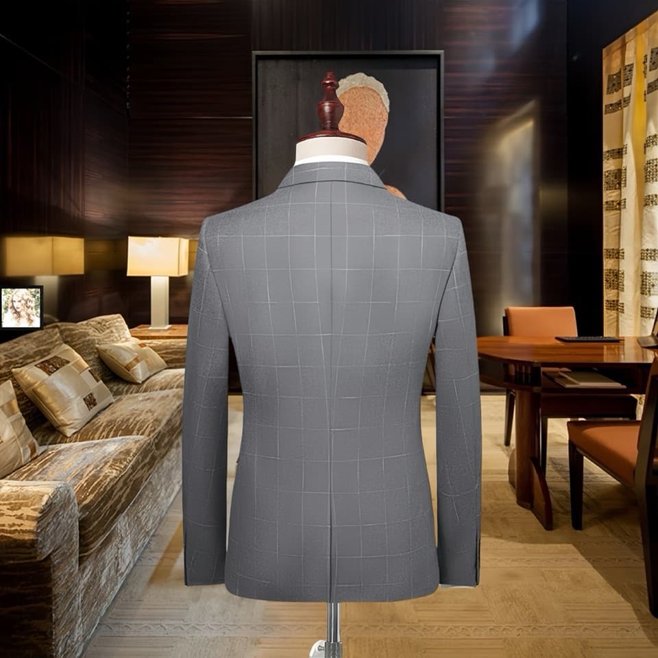 C17888 50% wool fabric. 210 – suitable for wearing. Highly recommended by the store’s staff! A must-have item! 🔥 [LV Louis Vuitton] original high-end suit set – identical to what is available on the official website. A new model from a fashion show. The h — image 1