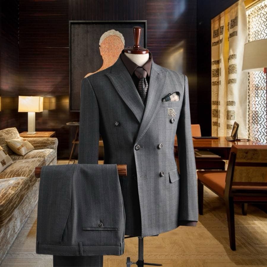 C17884 The preferred choice for business occasions! Essential formal attire for business negotiations and interviews! Wedding dresses! Highly recommended by stores! Top-selling products! 🔥 [DIOR] High-end suit sets, identical to those on the official webs — image 2
