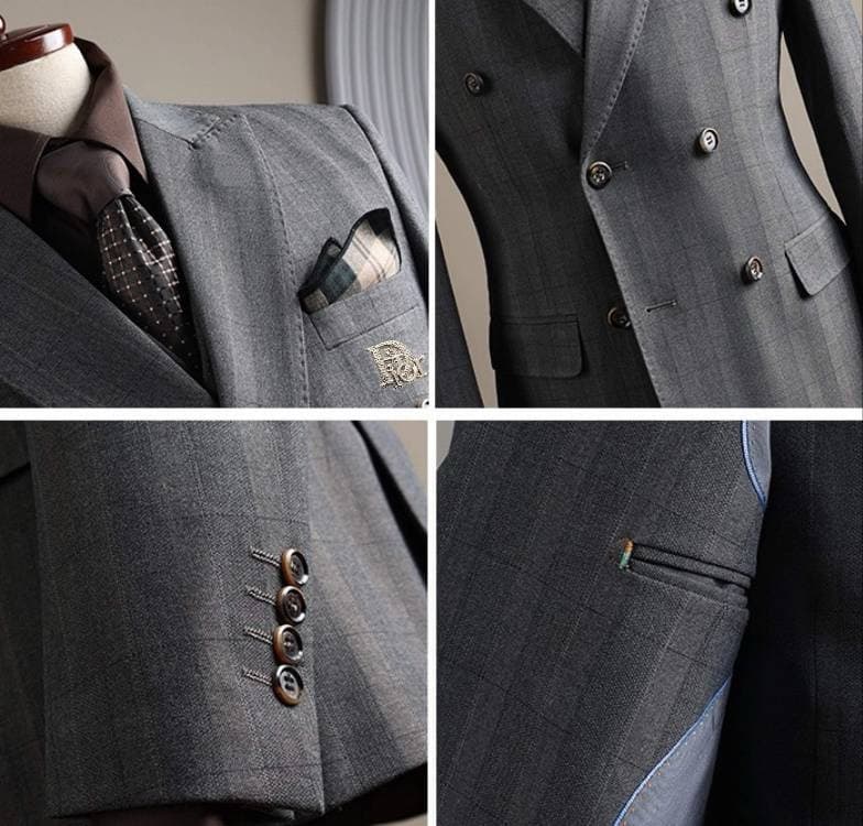 C17884 The preferred choice for business occasions! Essential formal attire for business negotiations and interviews! Wedding dresses! Highly recommended by stores! Top-selling products! 🔥 [DIOR] High-end suit sets, identical to those on the official webs — image 8