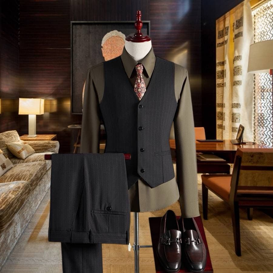 C17881 The perfect choice for business occasions! Essential formal attire for business negotiations and interviews! Wedding dresses! Highly recommended by stores! Top-selling products! 🔥 [DIOR] High-end suit sets, identical to those on the official websit — image 4
