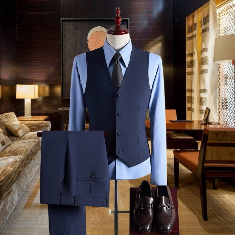 C17883 The preferred choice for business occasions! Essential formal attire for business negotiations and interviews! Wedding dresses! Highly recommended by stores! Top-selling products! 🔥 [DIOR] High-end suit sets, identical to those on the official webs — image 3