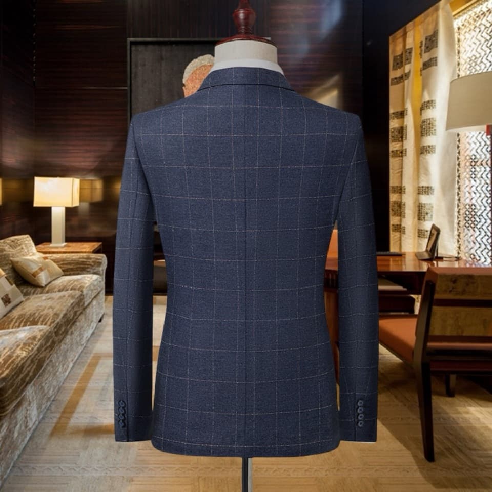 C17878 Ideal for business use! Essential formal attire for negotiations and interviews! Highly recommended by stores! Top-selling product! 🔥 [Louis Vuitton lv] High-end suit sets, identical to those on the official website. A complete set of suits, latest — image 2