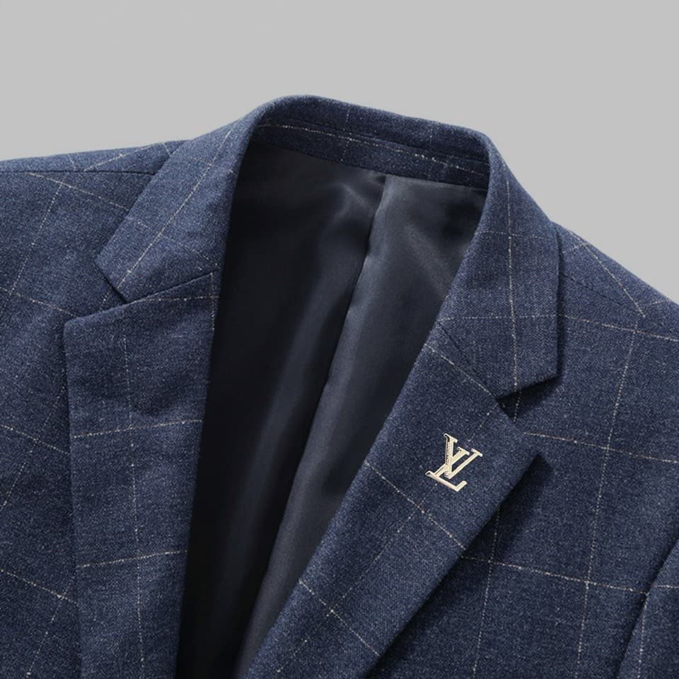 C17878 Ideal for business use! Essential formal attire for negotiations and interviews! Highly recommended by stores! Top-selling product! 🔥 [Louis Vuitton lv] High-end suit sets, identical to those on the official website. A complete set of suits, latest — image 3