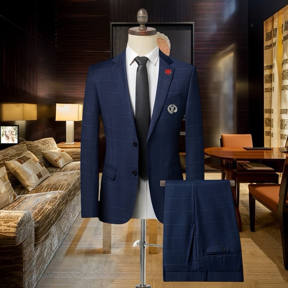 C17874 Top-quality wool fabric – highly recommended by the store! Our best-seller! 🔥 [LV] Original high-end suit sets from the official website; new models for fashion shows. The most advanced version in the market, created by world-class designers. Suita — image 1
