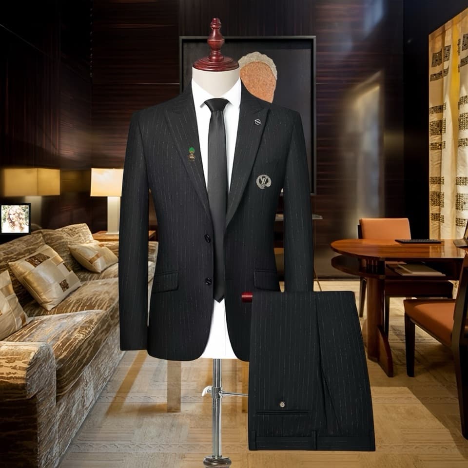 C17873 Top-quality wool fabric – highly recommended by the store! Our best-seller! [Louis Vuitton LV] Original high-end suit sets from the official website. A complete set of suits, in the latest model for fashion shows and events. The highest quality ver — image 1