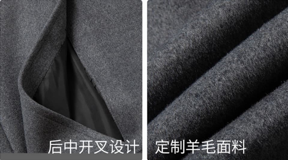 C17857 Highly recommended by the store! The main product to promote! 🔥 [LV Louis Vuitton] Real wool coat⚡ A high-end wool coat for men from a top brand⚡ Uses top European craftsmanship; original items🐂 Delivered to the warehouse🍀 Top-quality men’s clothin — image 8
