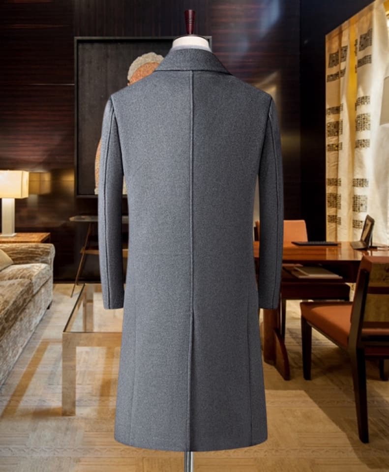 C17857 Highly recommended by the store! The main product to promote! 🔥 [LV Louis Vuitton] Real wool coat⚡ A high-end wool coat for men from a top brand⚡ Uses top European craftsmanship; original items🐂 Delivered to the warehouse🍀 Top-quality men’s clothin — image 3