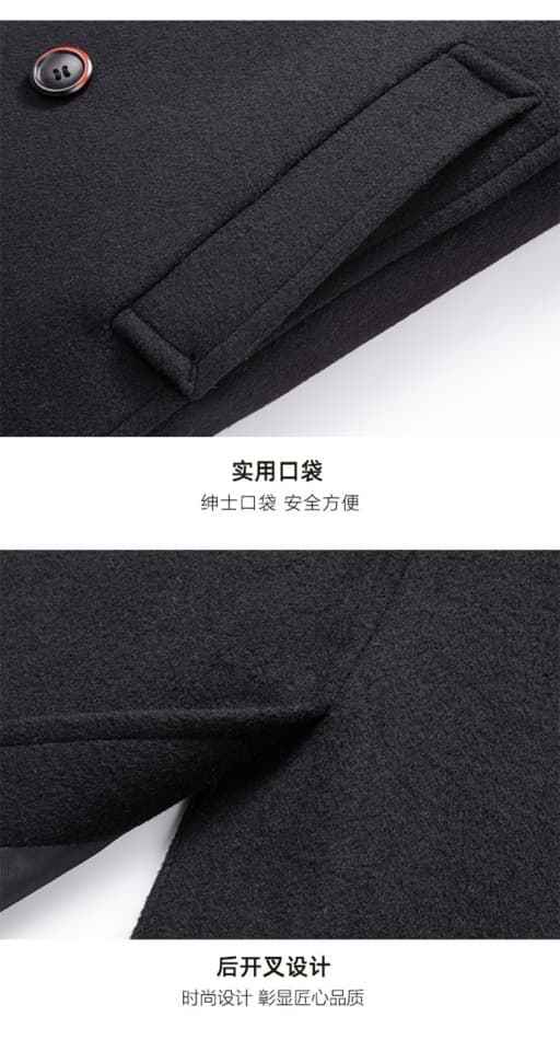 C17856 Recommended by the store! The top-selling product! 🔥 [LV Louis Vuitton] Real wool coat ⚡️ High-end wool coat for men from a luxury brand ⚡️ Top-quality European craftsmanship – original items 🐂 The products are stored in the warehouse 🍀 World-class — image 8