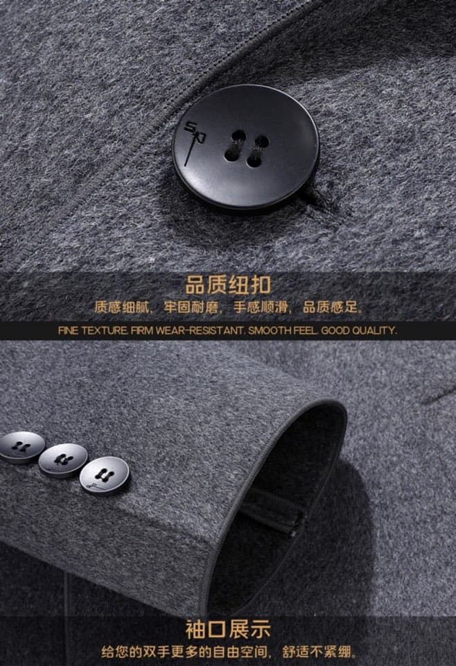 C17854 Highly recommended by the store! The main product to promote! 🔥 [LV Louis Vuitton] True wool coat ⚡️ A high-end wool coat for men from a top brand ⚡️ Uses top European craftsmanship; original items 🐂 Delivered to the warehouse 🍀 Top-quality men’s c — image 7