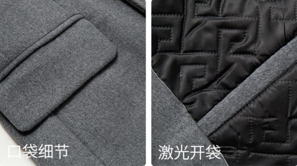 C17853 Highly recommended by the store! The best-selling item! 🔥 [LV Louis Vuitton] Real wool coat ⚡️ A high-end wool coat for men from a prestigious brand ⚡️ Top-quality craftsmanship from Europe and America – original items 🐂 The products are stored in  — image 6