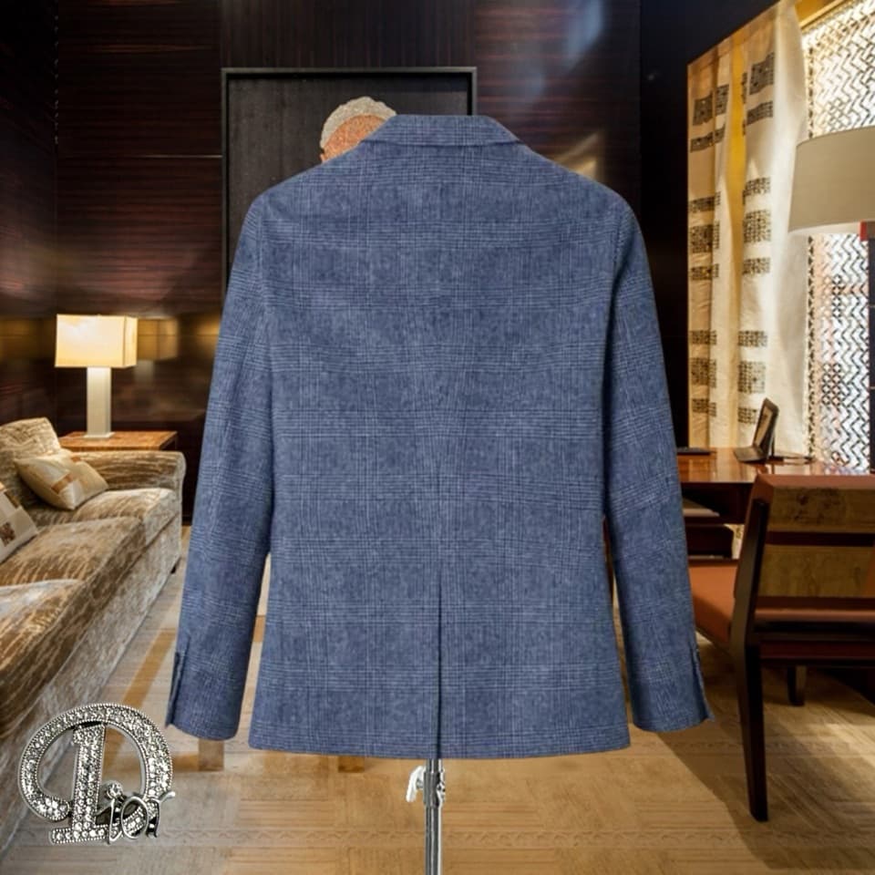 C17851 High-end product 100% wool fabric 【DIOR】100% wool fabric. New autumn/winter suits made of comfortable wool fabric! These casual blazers are a high-class fashion item that truly highlights one’s style. They are essential pieces in any wardrobe; they — image 2